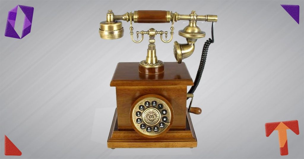 Изобретен первый телефон